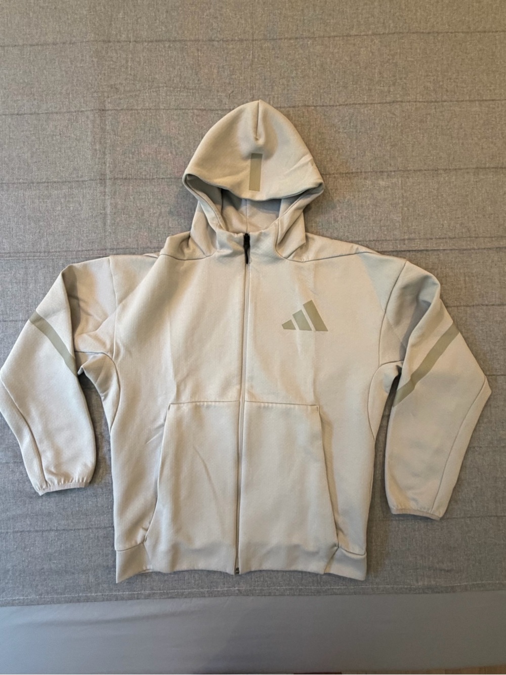 Adidas Athletic hooded zip-up